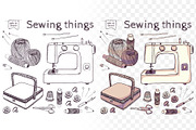 Sewing things, an Object Graphic by Karina.sketch (Thumbnail 2 of 3)