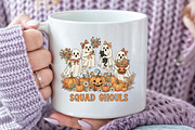 Squad Ghouls Girly Halloween Fall, an Illustration by CraftArtStudio (Thumbnail 3 of 4)