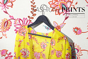 Bohemian Chintz, HandMade Watercolor, a Pattern Graphic by TSTUDIO (Thumbnail 9 of 11)