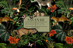 Savanah Pattern Summer