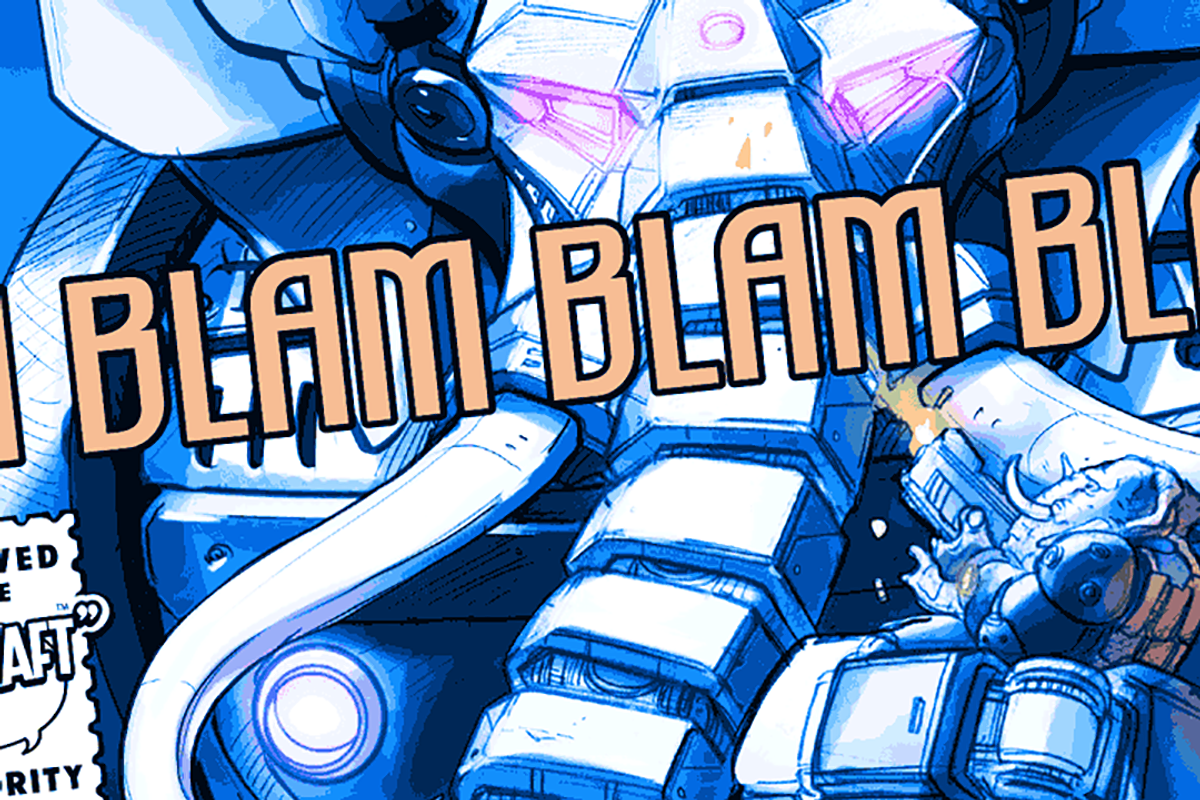 Sentinel - bold comic book logo font preview 5