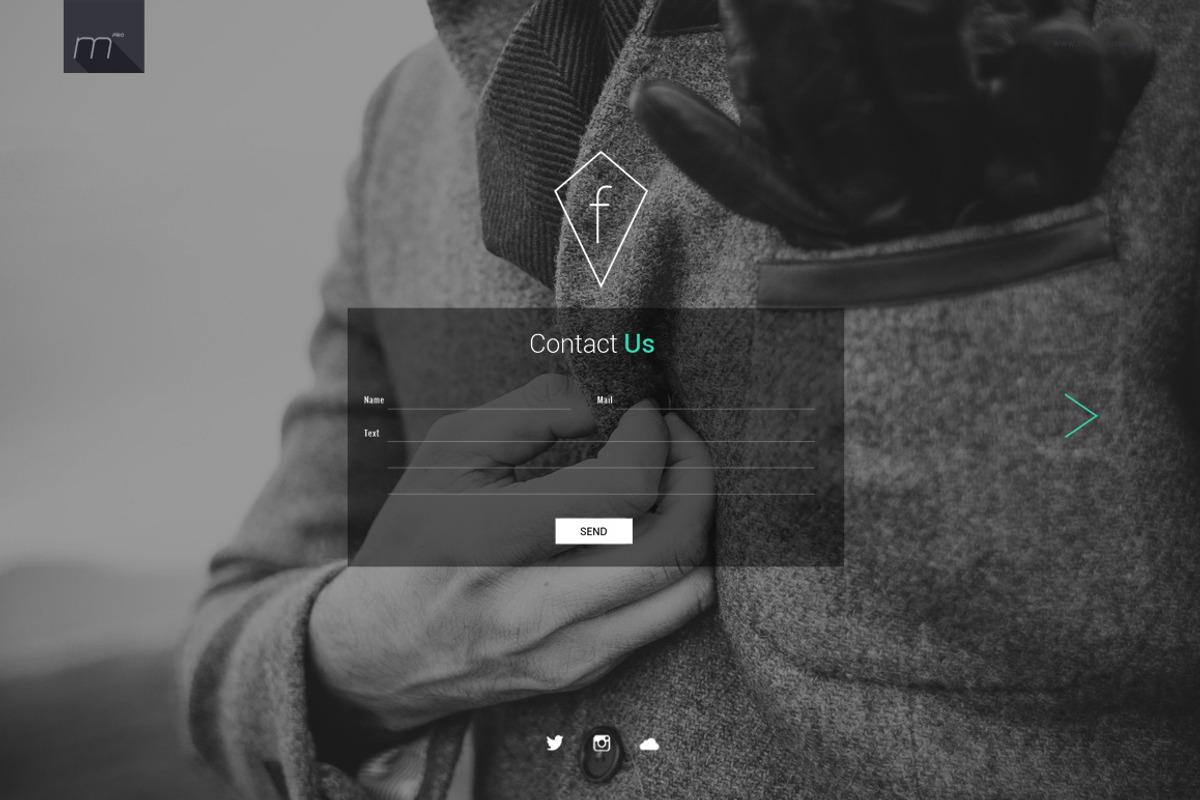 Fashion Coming Soon Template, a Websites & App Template by CapitalTemplate2 (Photo 4 of 6)