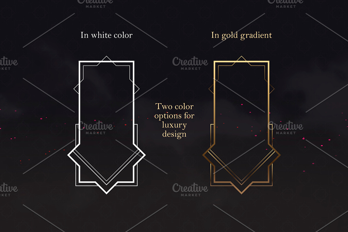 Arabic Deco UI, an Object Illustration by Olga Ryzychenko (Photo 3 of 13)