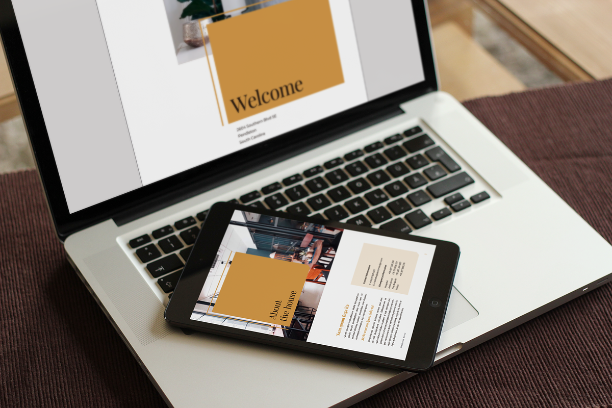 Airbnb Welcome Book Template, a Templates & Theme by StockInDesign (Photo 7 of 10)