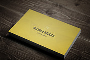 Minimal Corporate Business Card V6, a Business Card Template by PSD Storm (Thumbnail 10 of 13)