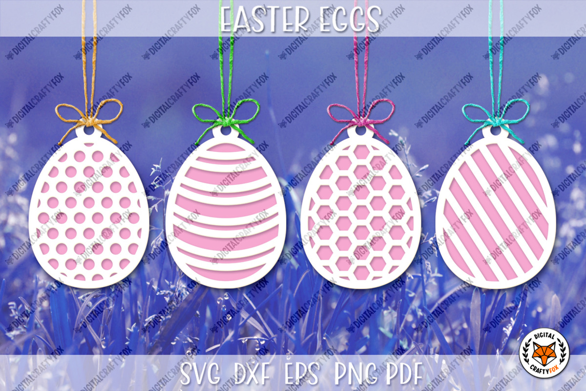 Easter Egg Hanging Collection, a Seasonal Illustration by Digital_Craftyfox (Photo 10 of 13)