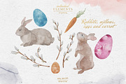 Gentle Easter Morning | watercolor, an Illustration by Elisa Ursa (Thumbnail 4 of 15)