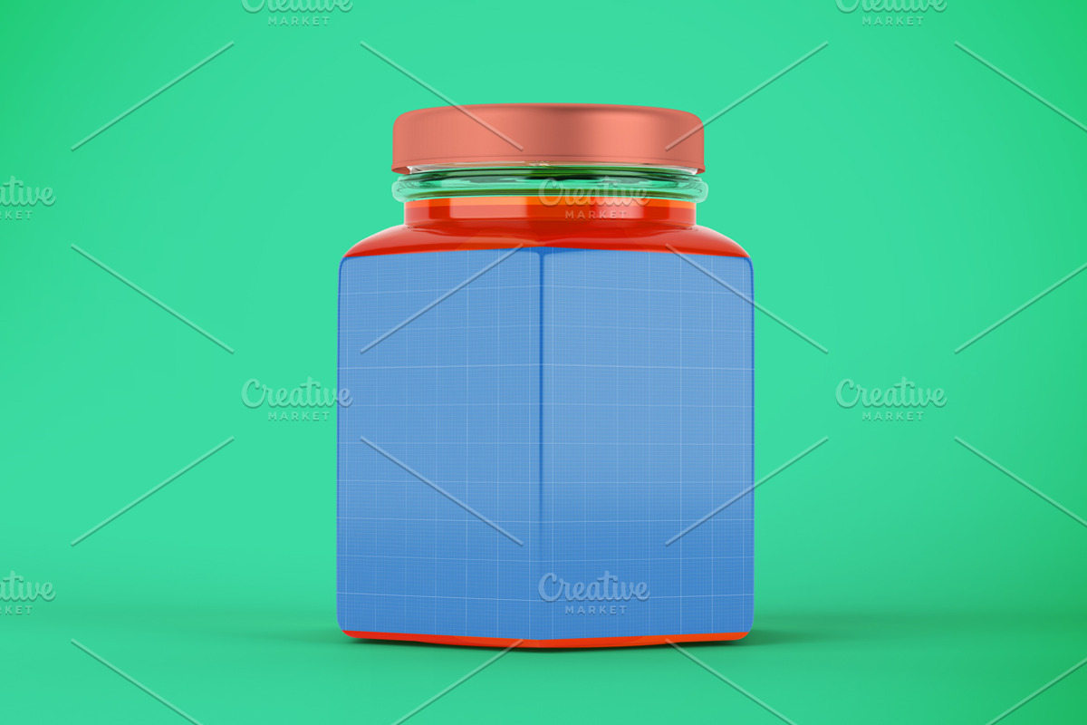 Honey Jar Mockup, a Cups & Container Mockup by Qaleb Studio (Photo 13 of 13)