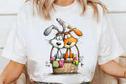 Whimsical Animals Best Friend Clipar, an Illustration by designcity5 (Thumbnail 3 of 5)