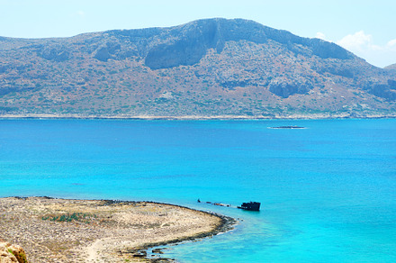 View of sea and mountains, a Nature Photo by Lenka_X