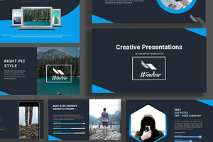 Window Creative Google Slides