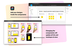 Instagram Branding Kit PSD Figma