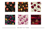 Tulip Retro Art Style Patterns, a Pattern Graphic by karenfoleyphoto (Thumbnail 15 of 17)