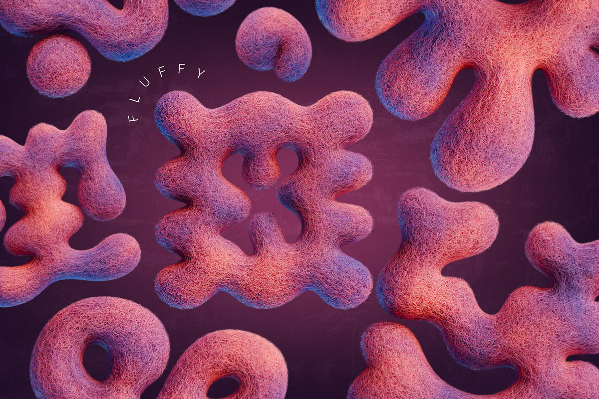 Pink Felt - Color Bitmap Font, a Symbol Font by Gleb Guralnyk (Photo 2 of 5)