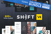 Shift Modern Powerpoint Template, a Presentation Template by Reshapely (Thumbnail 1 of 5)