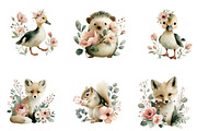 valentine and nursery animals set, an Illustration by CreationArt (Thumbnail 6 of 7)