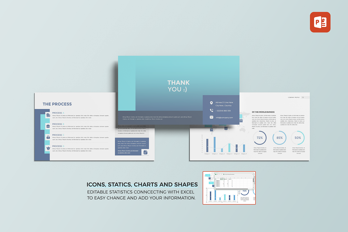 Business Profile | PPT, a Presentation Template by Template Zone (Photo 3 of 8)