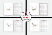 Calendar 2027-2028-2029–2030, a Stationery Template by MNT-Creator (Thumbnail 2 of 7)