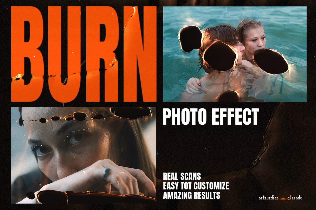 Burn - Photo Effects, a Design Template by Studio Dusk (Photo 1 of 7)