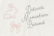 The Paper Doll Vintage Romantic Font, a Script Font by AnMark (Thumbnail 10 of 16)