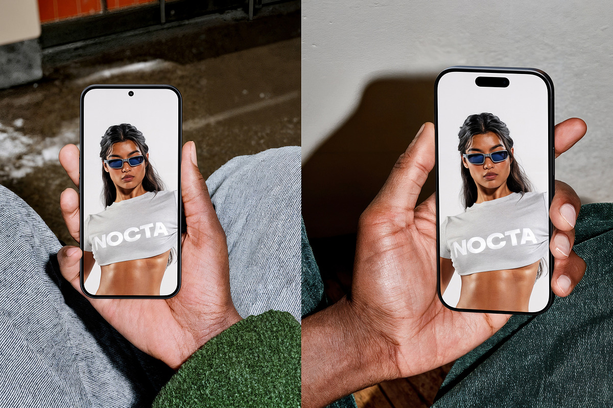Smartphone Mockup Collection NC-33, a Device Mockup by NOCTA SUPPLY (Photo 4 of 4)