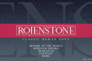Rojenstone Font, a Serif Font by pixaroma (Thumbnail 8 of 8)