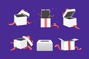 gift box and present icons set, a Decorative Illustration by Design Present (Thumbnail 3 of 3)