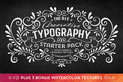 DIY Decorative Typography Pack, a Decorative Illustration by Callie Rian & Co. (Thumbnail 1 of 5)