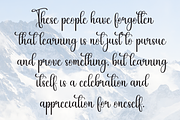 Blanket | Script Font, a Handwritten Font by Scratchones (Thumbnail 6 of 9)