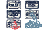 Old tapes, an Illustration by Tanya Akhmett (Thumbnail 8 of 9)