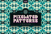 Pixel Mosaic Patterns | Vol. 07, a Pattern Graphic by dvtchk (Thumbnail 4 of 10)