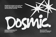 Dosmic - Organic Fluid Display Font, a Slab Serif Font by Blankids Studio (Thumbnail 2 of 11)
