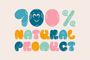 HUMOR playful font family, a Script Font by Anna Zakharchenko (Thumbnail 8 of 21)