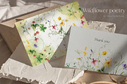 Wildflower poetry watercolor floral, a Decorative Illustration by Yuliya Derbisheva (Thumbnail 13 of 13)