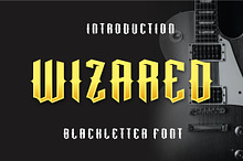 Wizared Blackletter Font