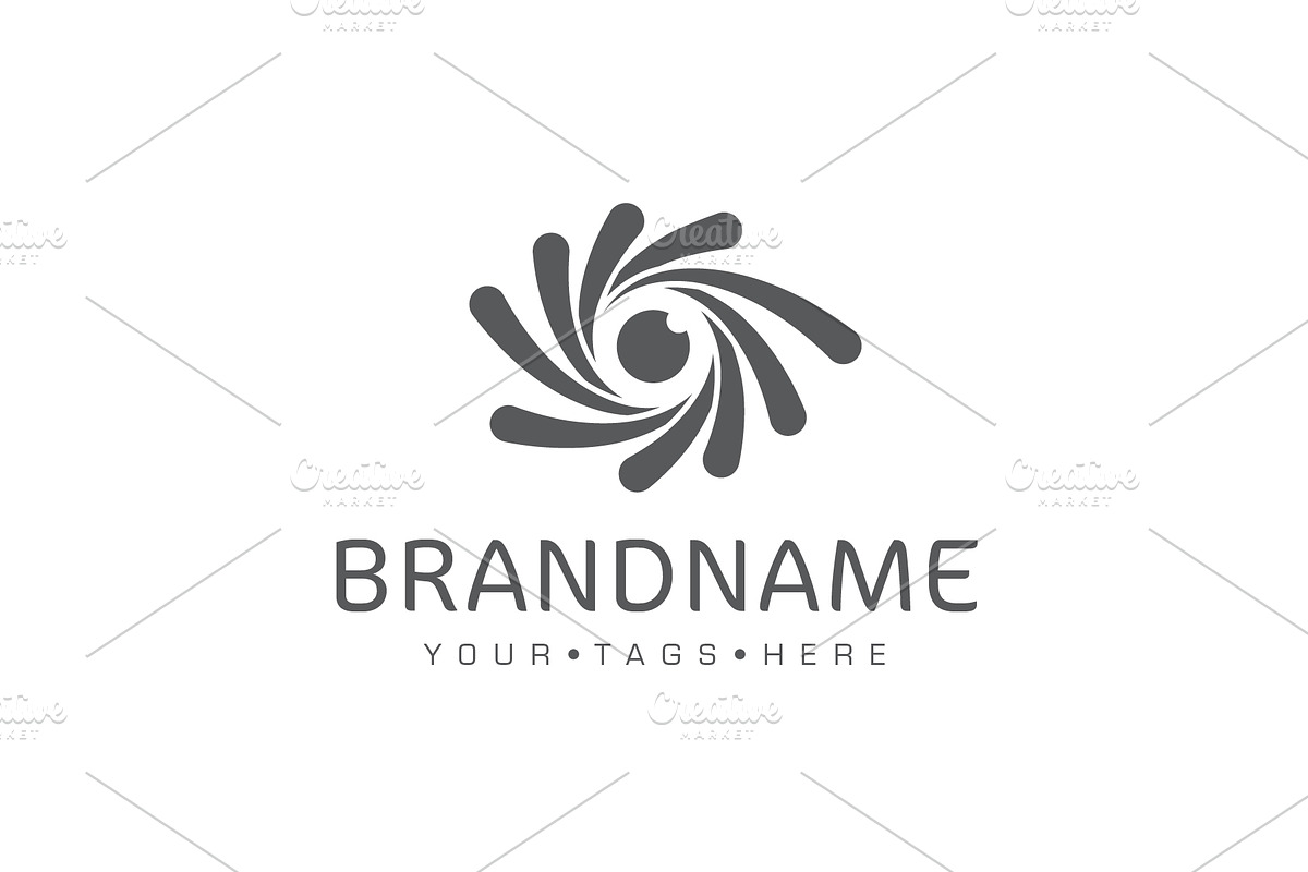 Spiral Eye Custom Logo, a Branding & Logo Template by ARTE MIGUEL (Photo 3 of 3)
