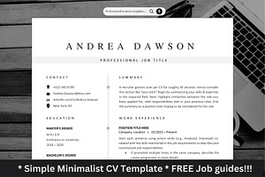 Resume/CV ATS functional Template, a Resume Template by The Career Lab