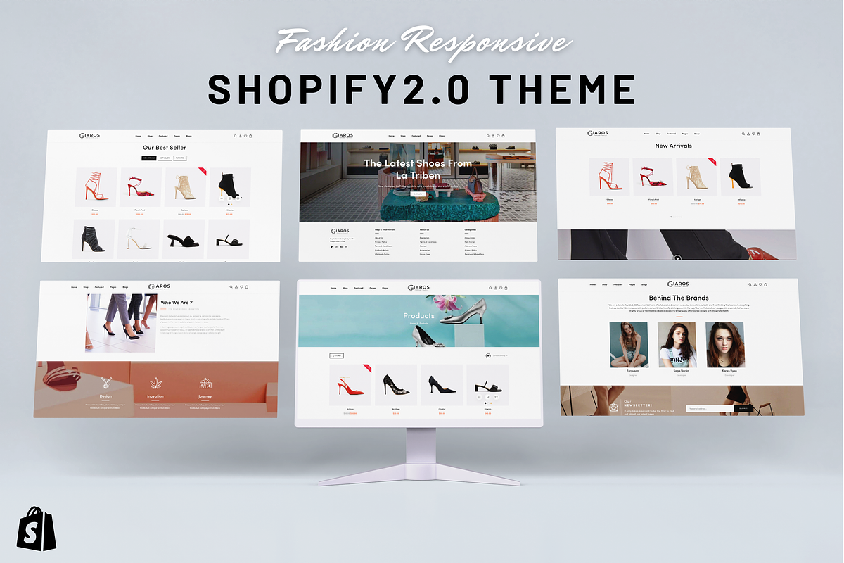 Fashion Shopify 2.0 Store Theme, a Templates & Theme by Kay Designs (Photo 5 of 9)