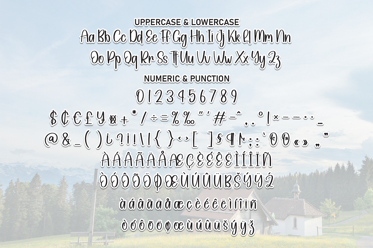 Simple Farmhouse | Script Font, a Script Font by Scratchones (Photo 7 of 8)
