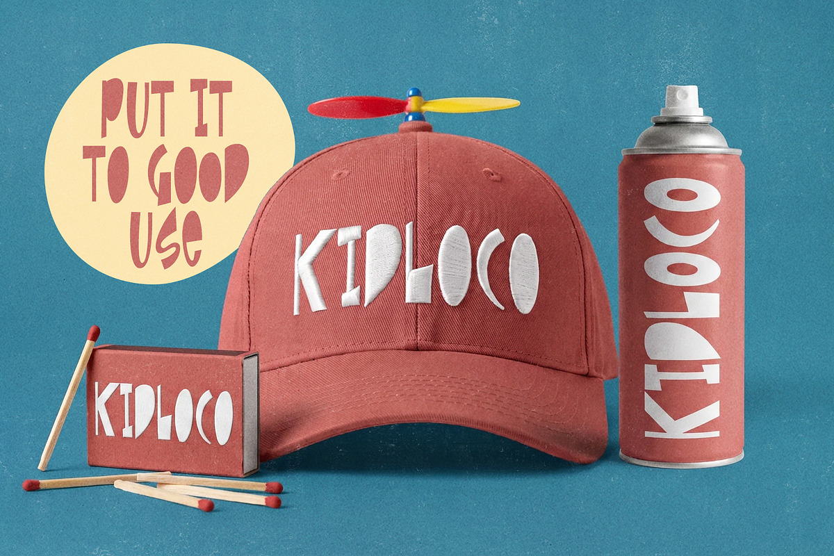 ST-Kidloco - playful & mischievous, a Handwritten Font by Shimanov Types (Photo 6 of 6)