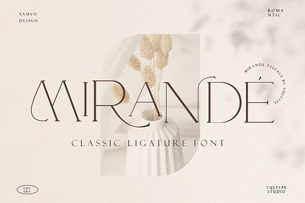 Mirande - Classic Ligature Serif