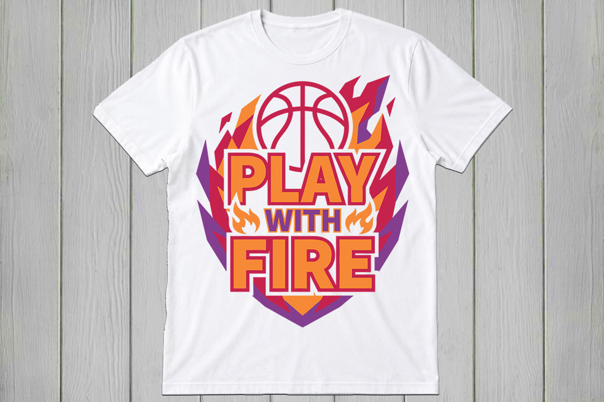 Basketball Play With Fire, an Object Graphic by jahid234 (Photo 1 of 3)