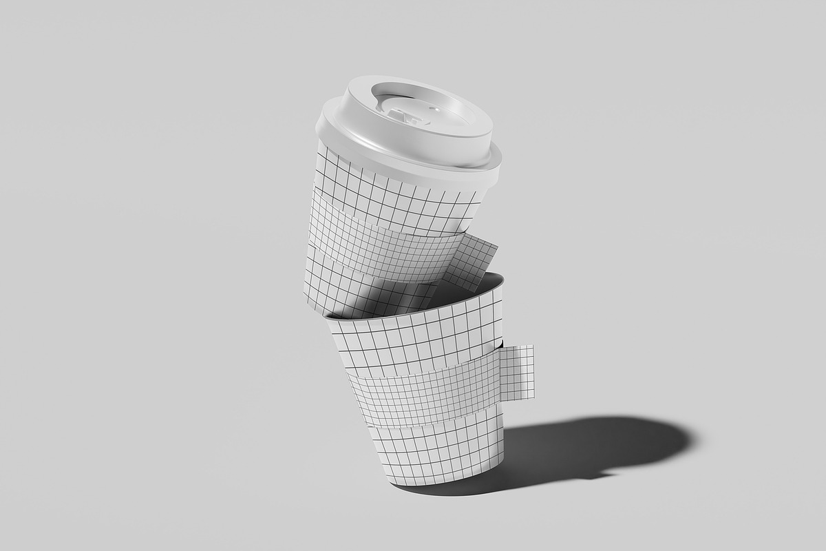 Coffee Cup Branding Mockup, a Cups & Container Mockup by Eklip Studio (Photo 3 of 5)