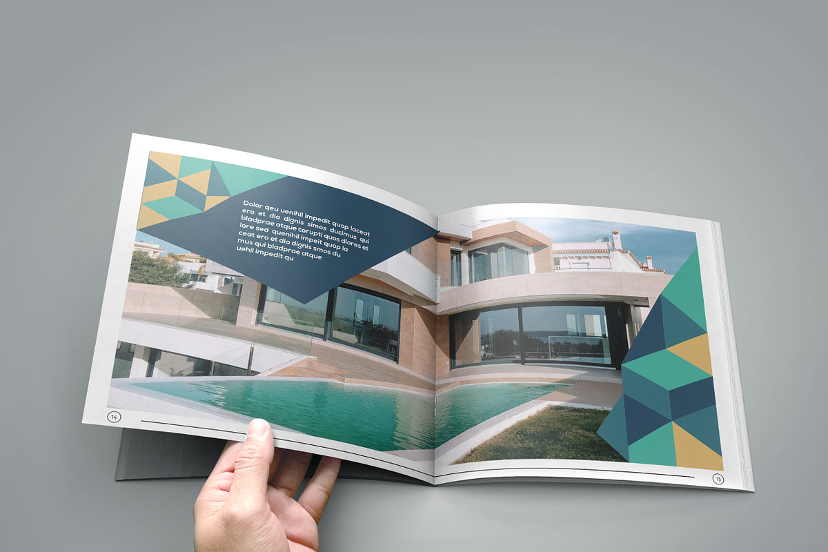 Architecture Brochure Template, a Brochure Template by retrographix (Photo 9 of 10)