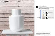 Ceramic Vase, a Household Mockup by Pret-a-Mockup (Thumbnail 3 of 9)