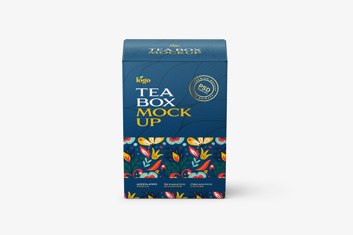 Tea Box Packaging Mockup Set, a Cups & Container Mockup by Deeplab (Photo 14 of 22)