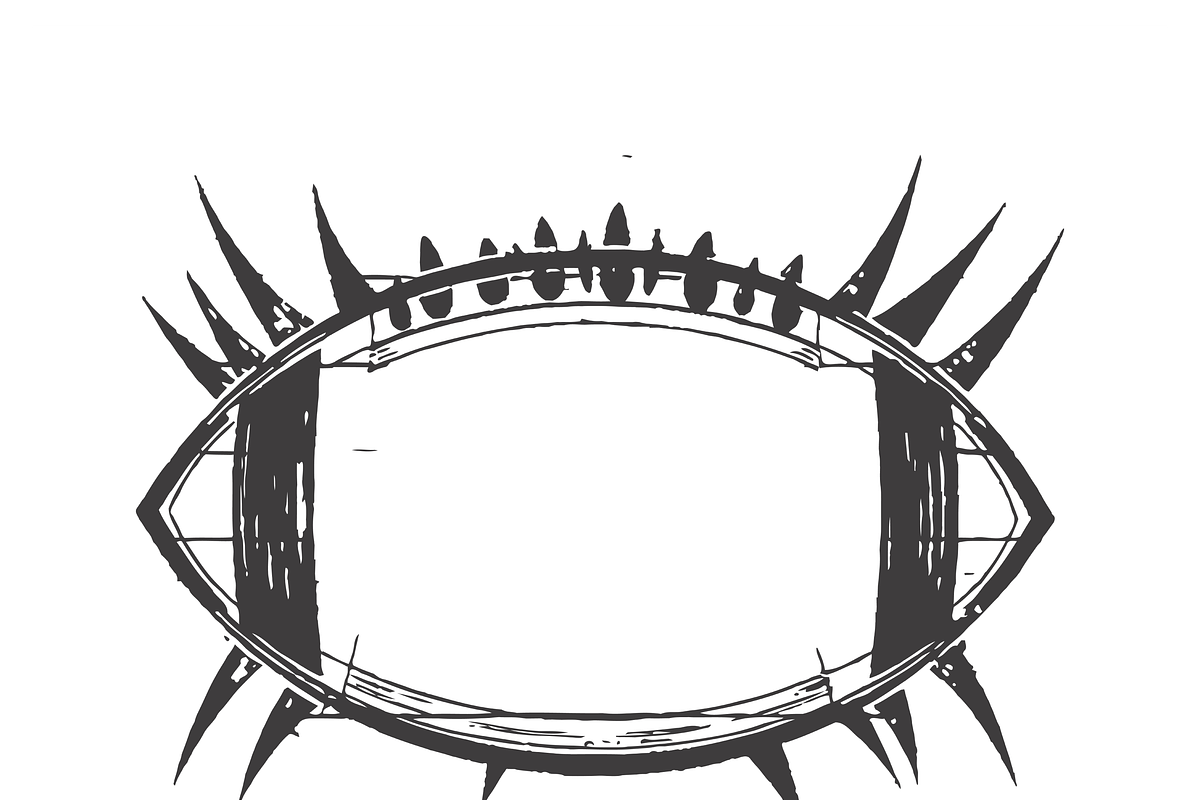 Intricate Spiked Frame Design, a Decorative Illustration by CarWrap design (Photo 4 of 4)