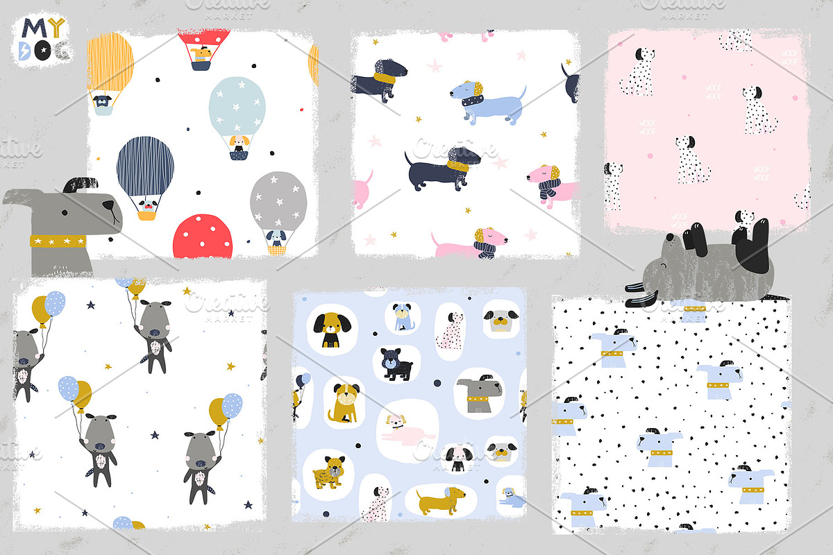 My dog, a Pattern Graphic by Viktoria Siarova (Photo 3 of 7)