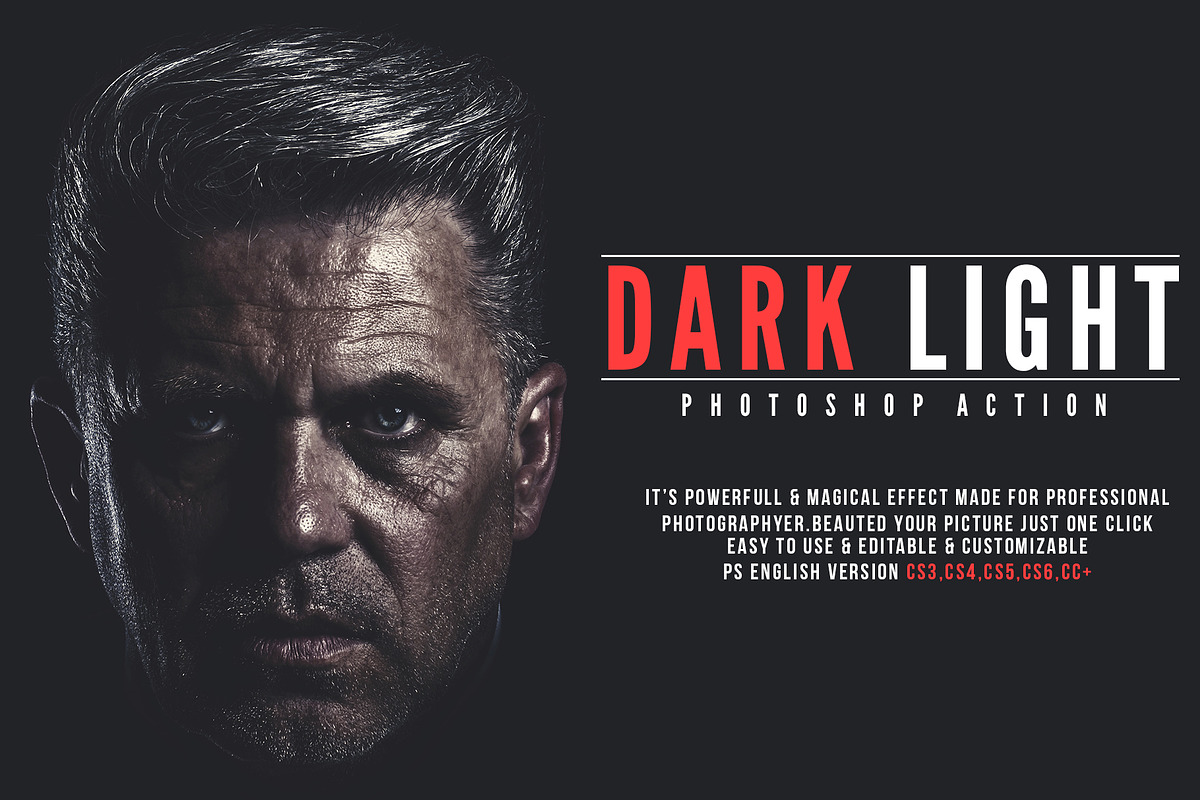 Dark Light Photoshop Action, an Action Add-On by Design Forest (Photo 1 of 8)