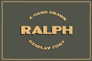 Ralph - Display Font